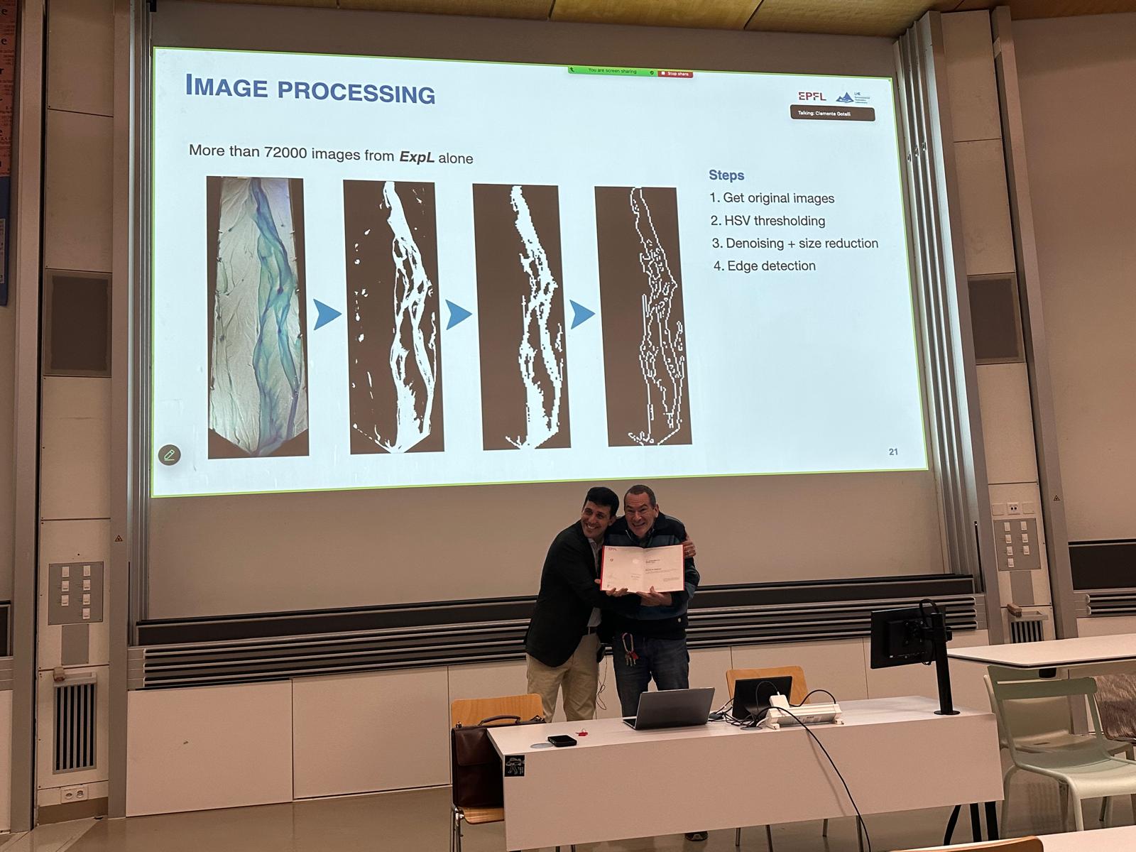 Public defense photo with Advisor